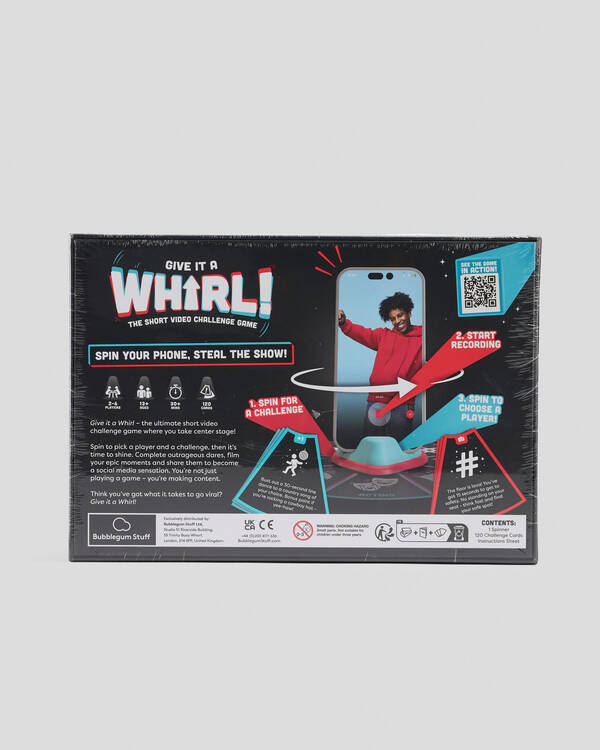 Get It Now Give it a Whirl Game for Unisex