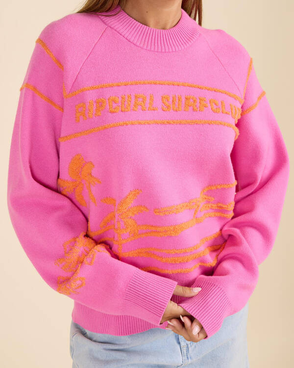 Rip Curl Hotel Malibu Jacquard Sweater for Womens