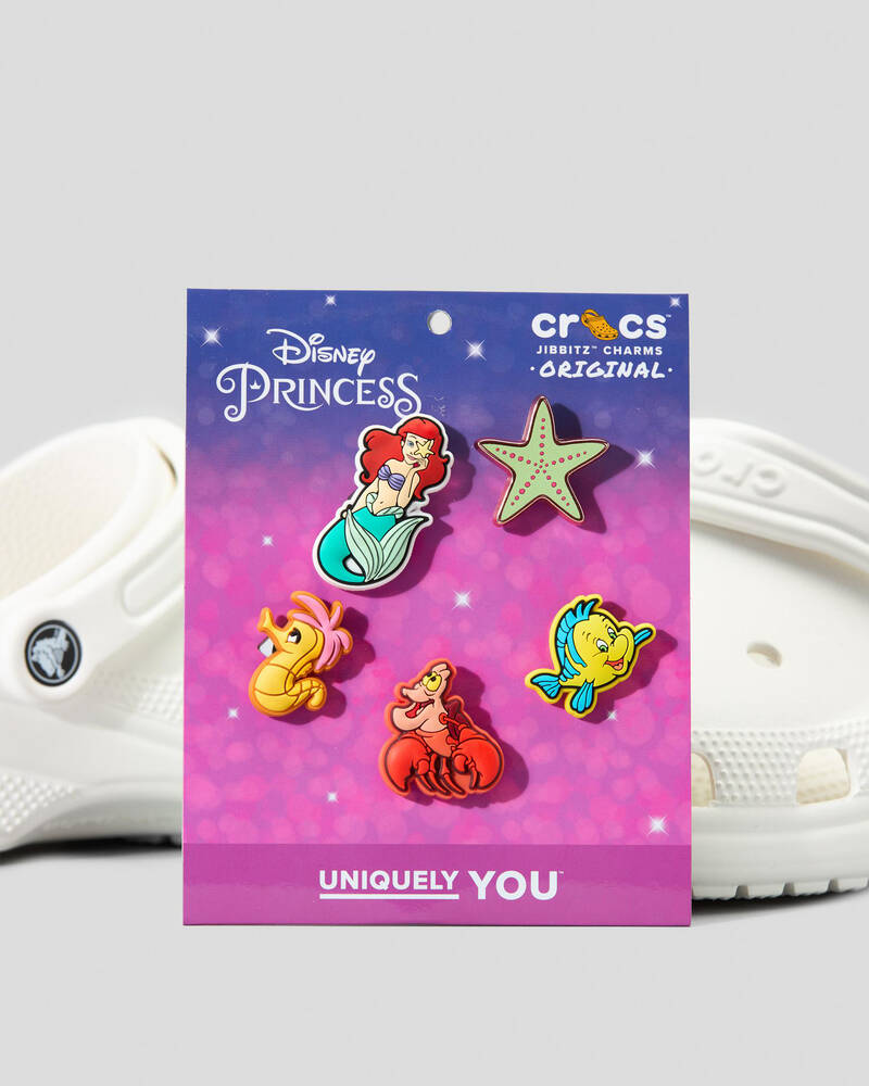 Crocs Princess Ariel Jibbitz 5 Pack for Unisex
