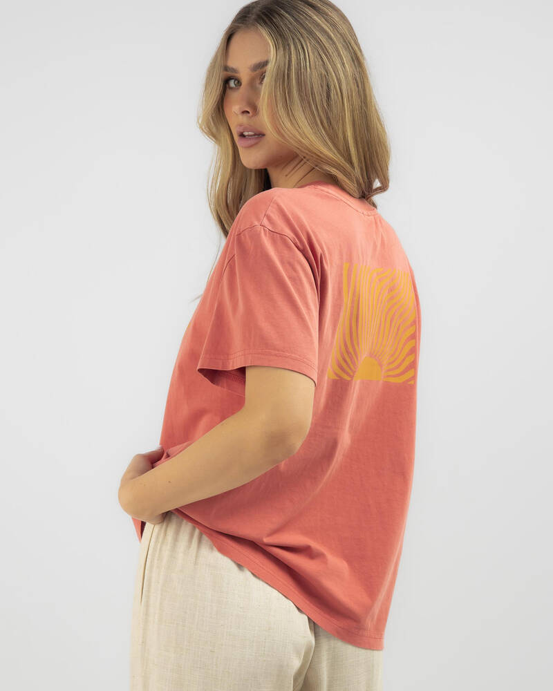 Rhythm New Day Band T-Shirt for Womens