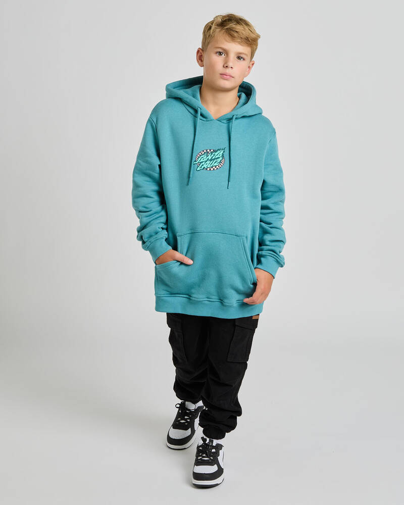 Santa Cruz Boys' Goal Flame Centre Hoodie for Mens