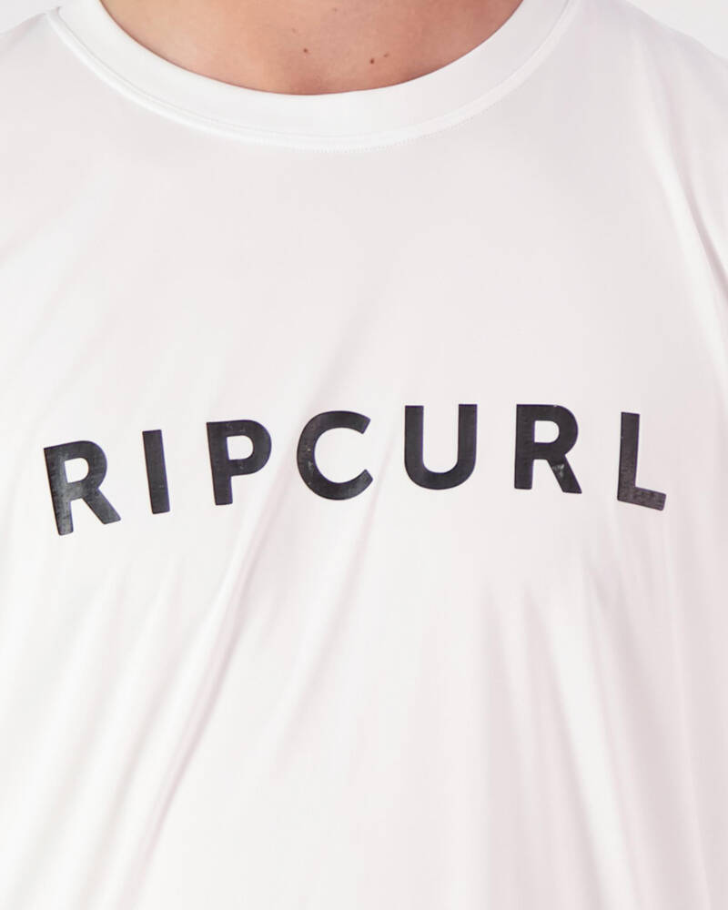 Rip Curl Blade Surflite Short Sleeve Rash Vest for Mens image number null