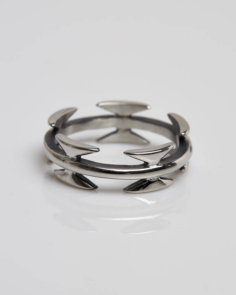 Statement Collective Razor Wire Ring for Mens