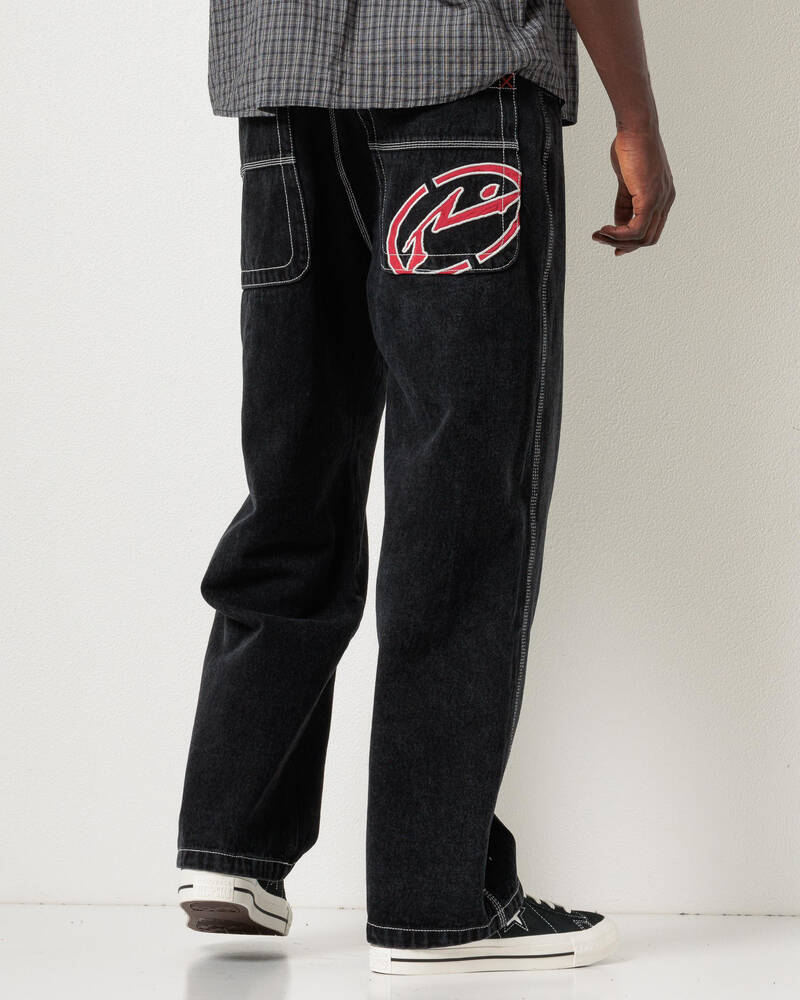 Rusty Turbo Baggy Jeans for Mens