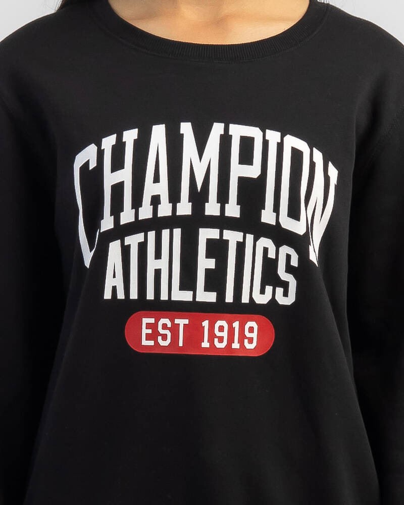 Champion Girls' Sporty Sweatshirt for Womens