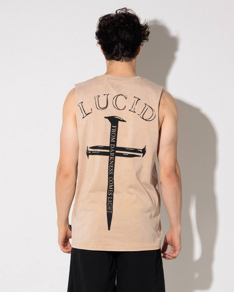 Lucid Nail Bound Muscle Tank for Mens