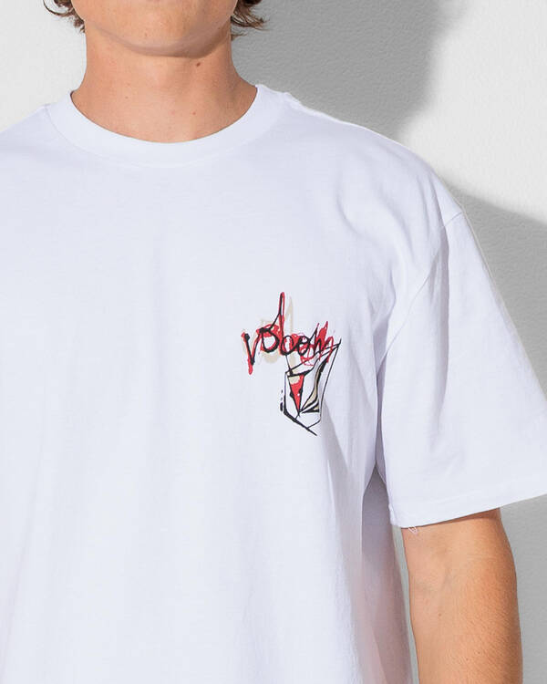 Volcom Stone Script T-Shirt for Mens
