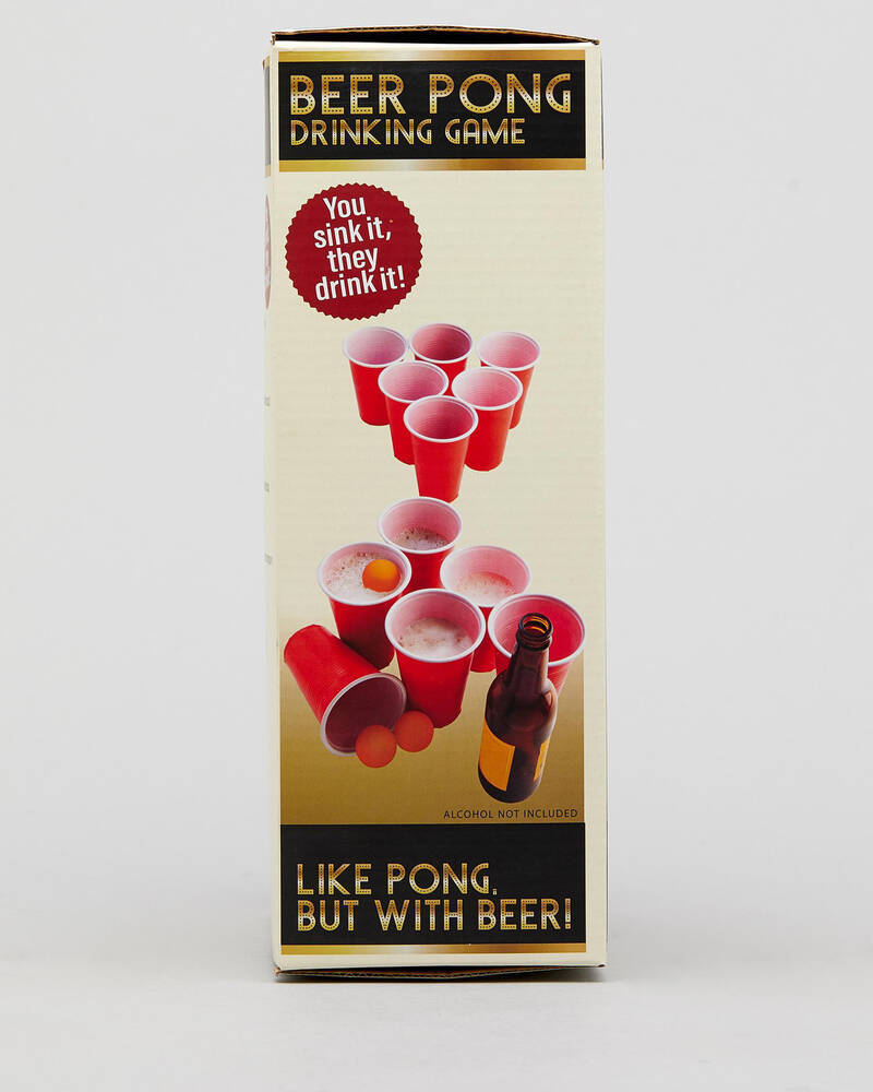 Get It Now Drinking Cup Game Beer Pong for Unisex