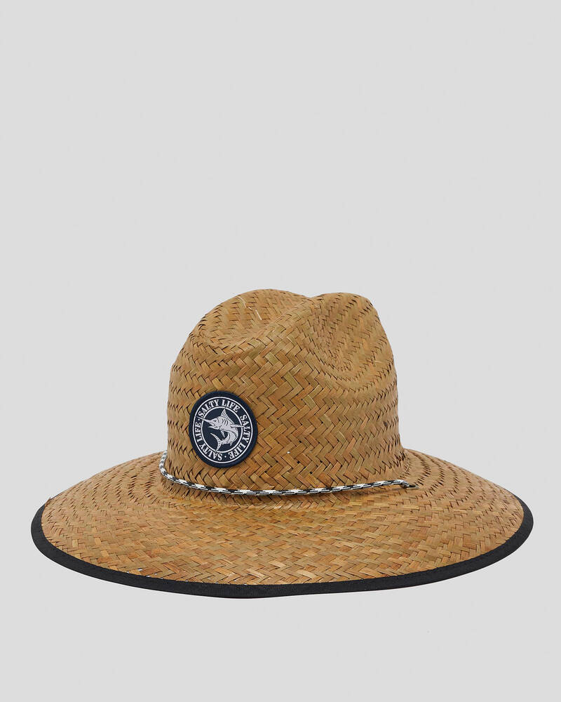 Salty Life Skiff Straw Hat for Mens