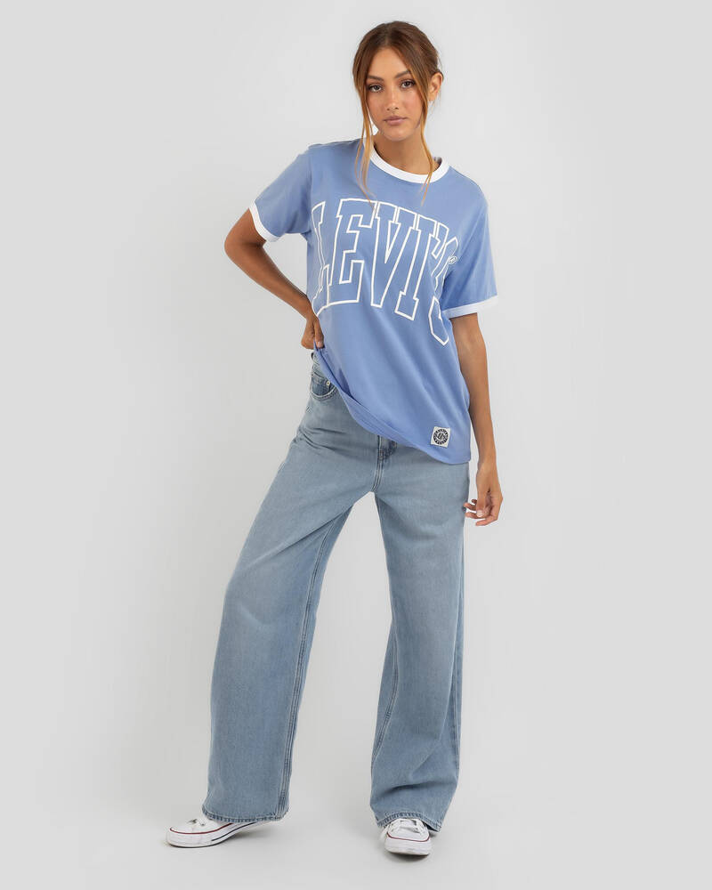 Levi's Graphic Ringer Jet T-Shirt for Womens