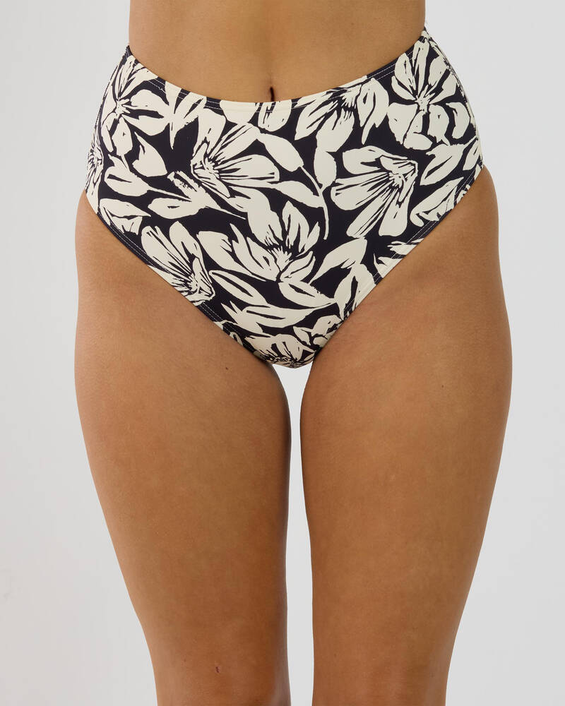 Billabong Hi Times High Waisted Retro Bikini Bottom for Womens