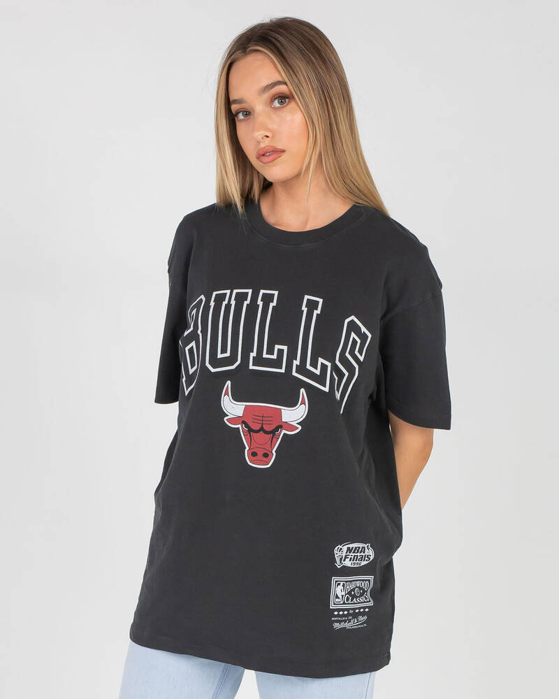 Mitchell & Ness Vintage Keyline Logo T-Shirt for Womens