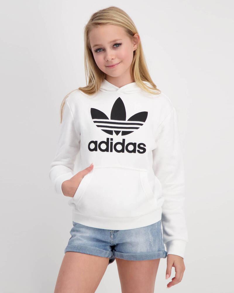 adidas Girls' J TRF Hoodie for Womens