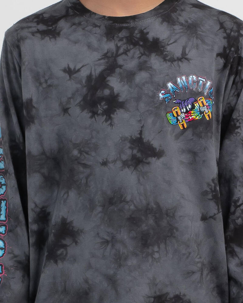 Sanction Boys' Grind Long Sleeve T-Shirt for Mens