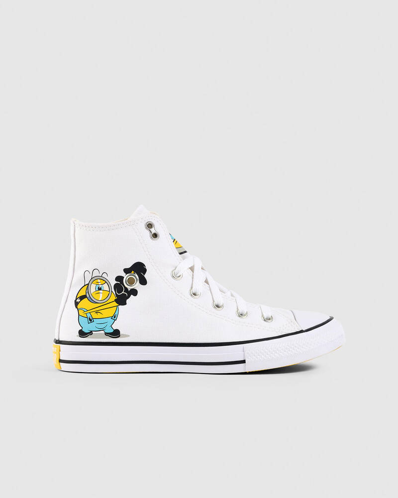 Converse Boys' Minions Chuck Taylor All Star Hi Tops Shoes for Mens