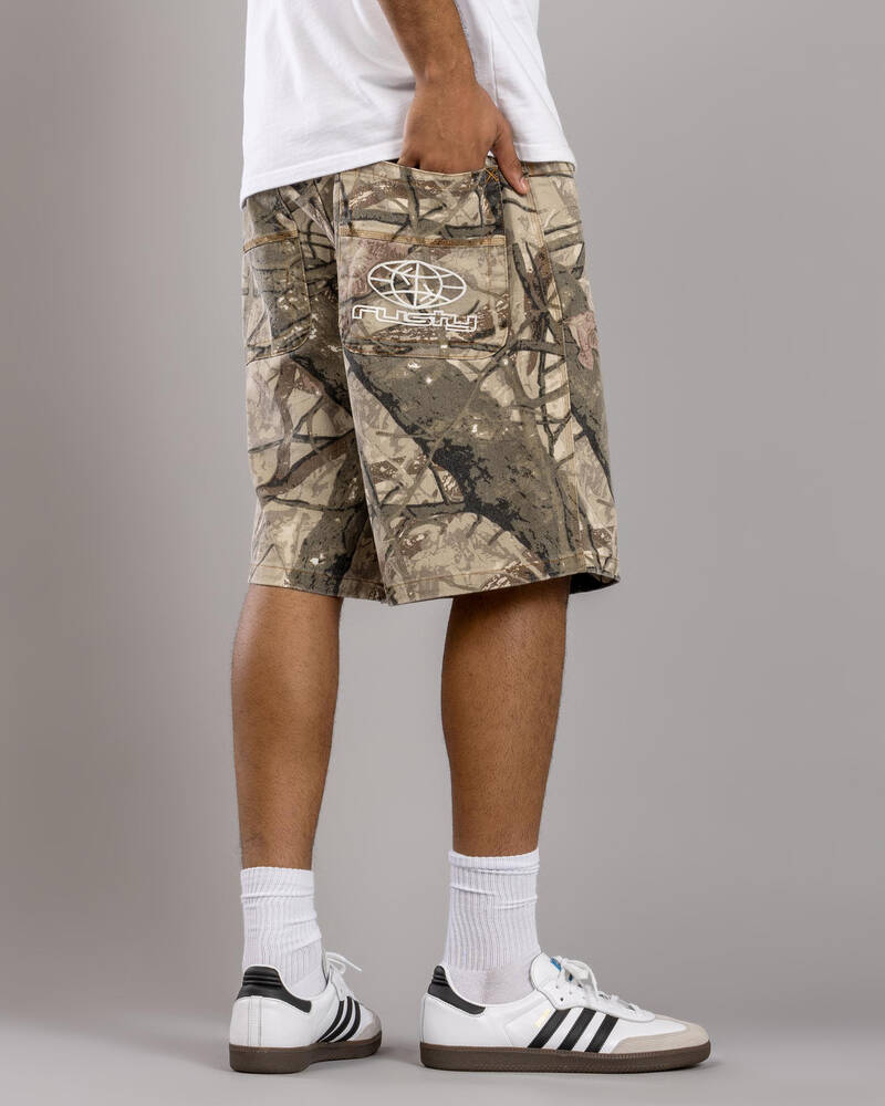 Rusty Flip Rambo Denim Shorts for Mens
