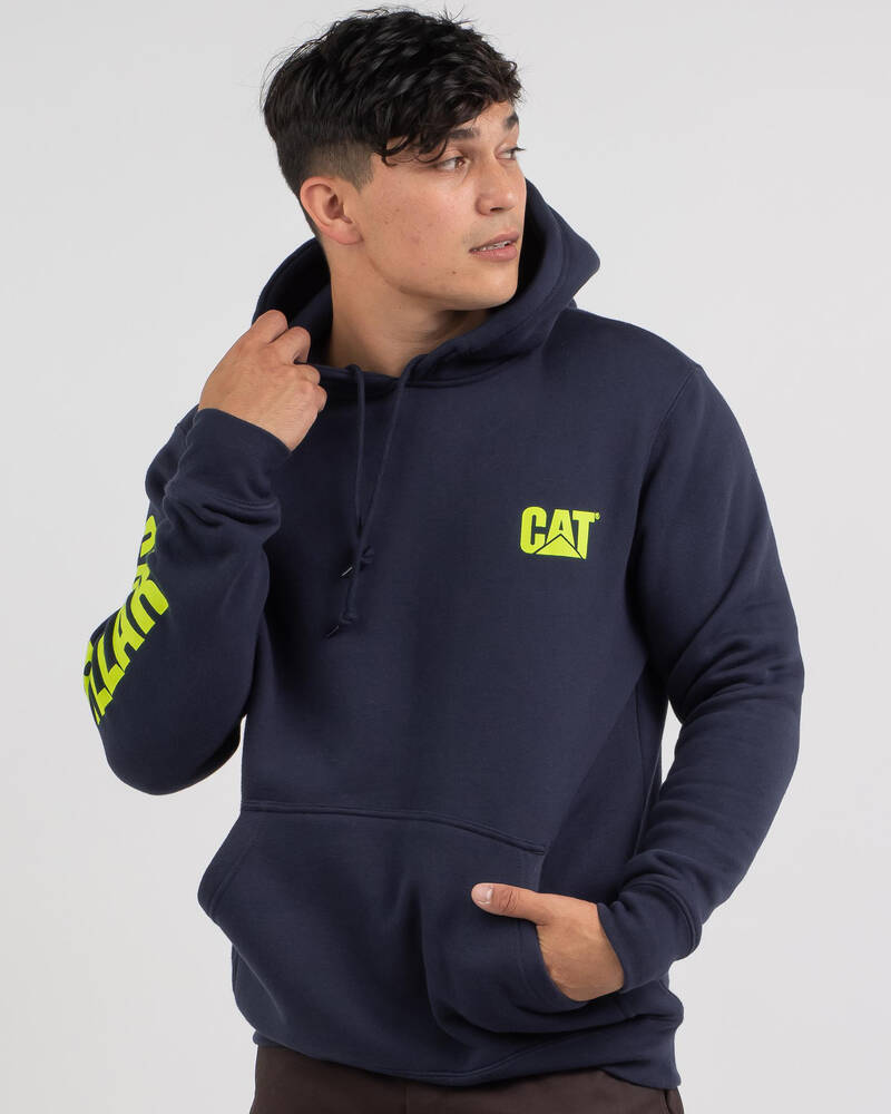 Cat Trademark Banner Hoodie for Mens