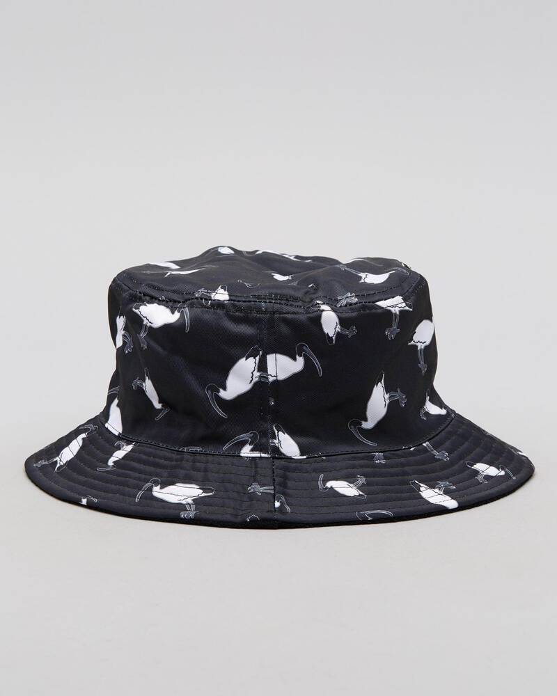 Sanction Bin Chicken Reversible Bucket Hat for Mens