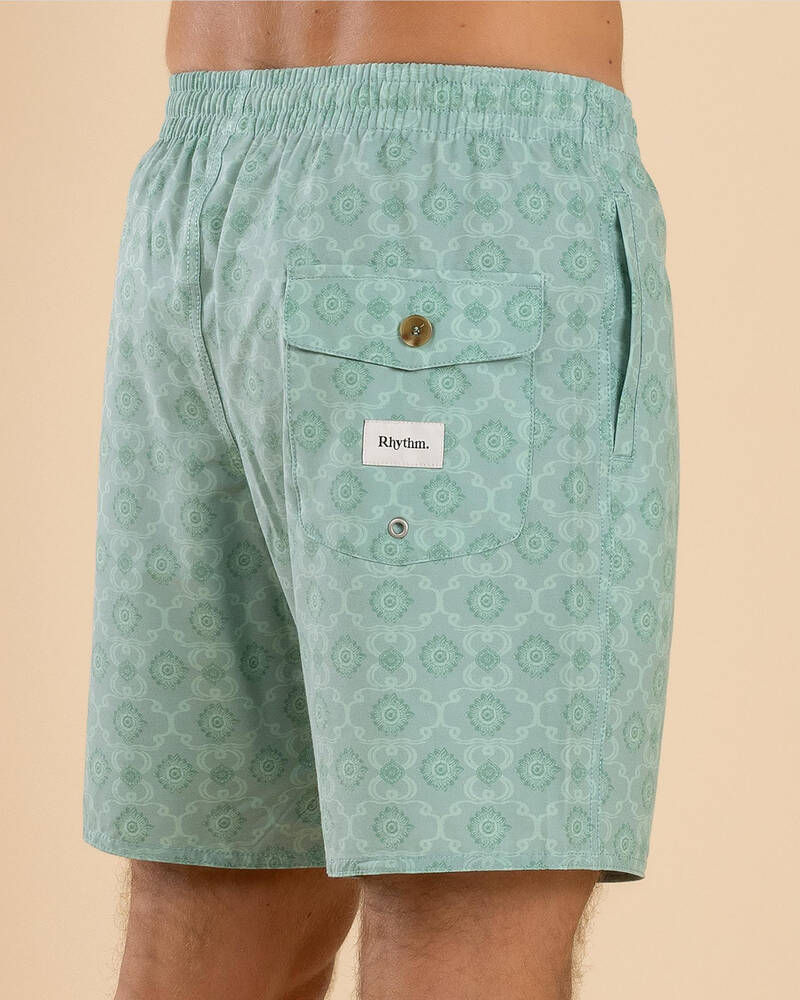 Rhythm Tile Beach Shorts for Mens