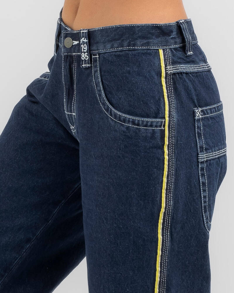 Rusty Flip Mommy Jeans for Womens