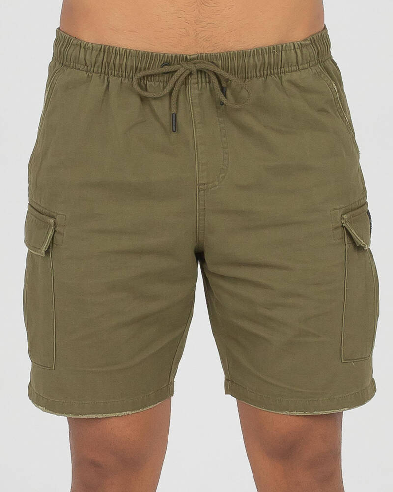 Santa Cruz Battalion Elasticated Cargo Shorts for Mens