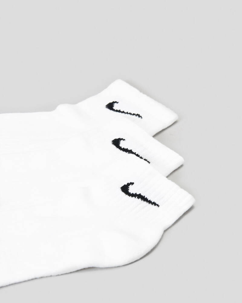 Nike Everyday Cushioned 3 Pack Socks for Mens