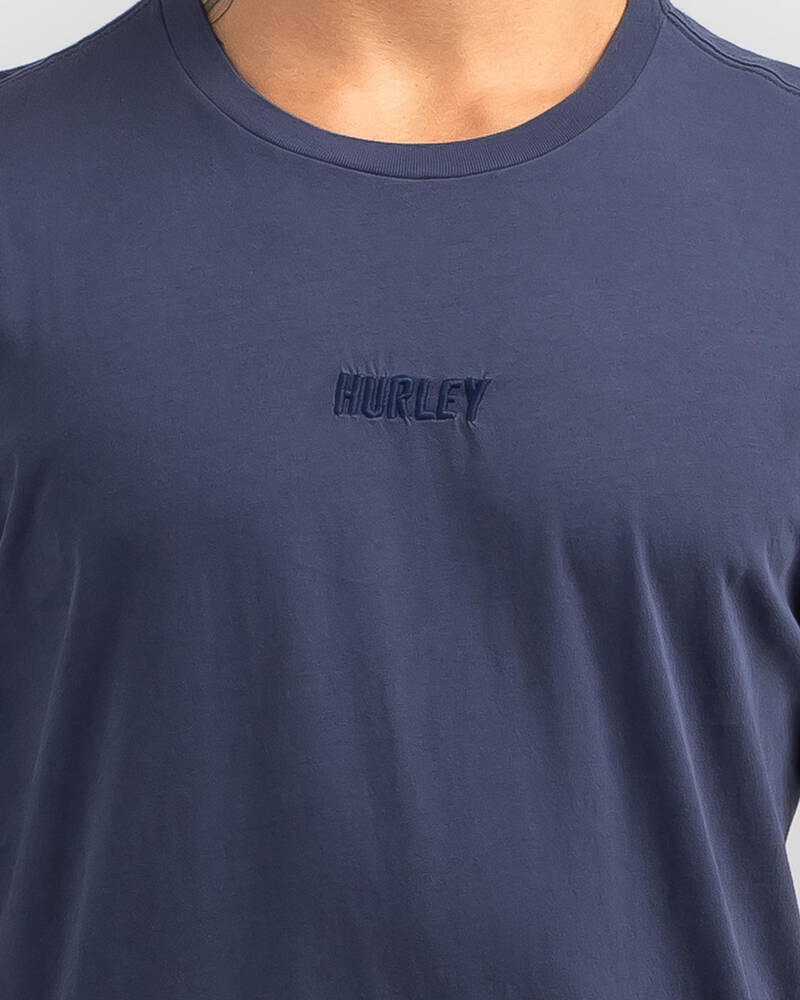 Hurley Fastlane Washed T-Shirt for Mens