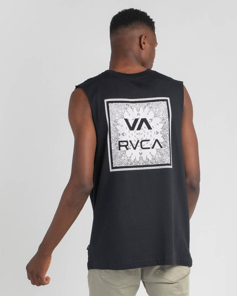 RVCA Va All The Ways Muscle Tank for Mens