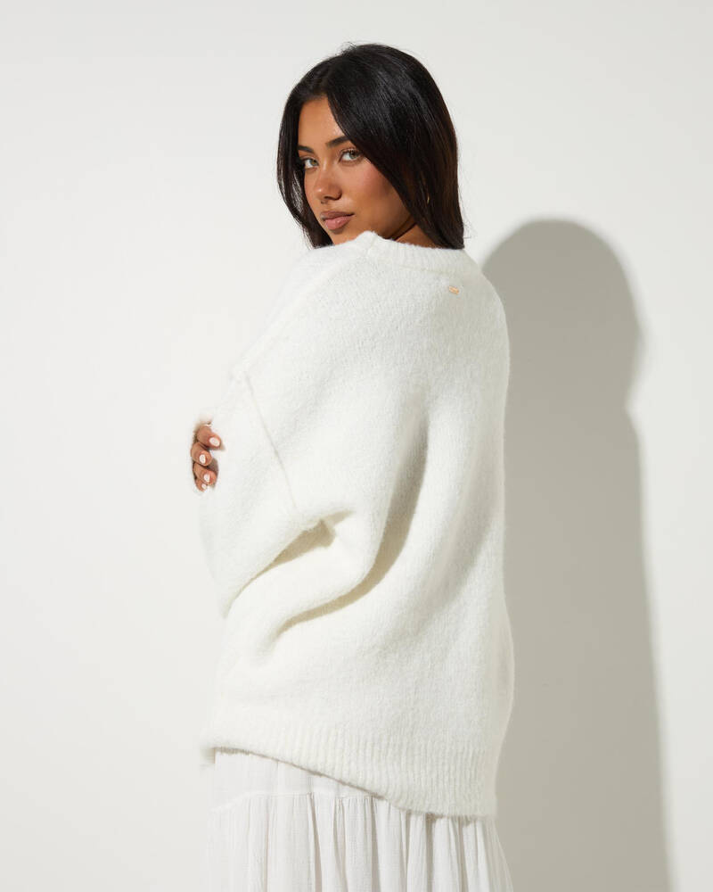 Mooloola Lush Crew Neck Knit Jumper for Womens