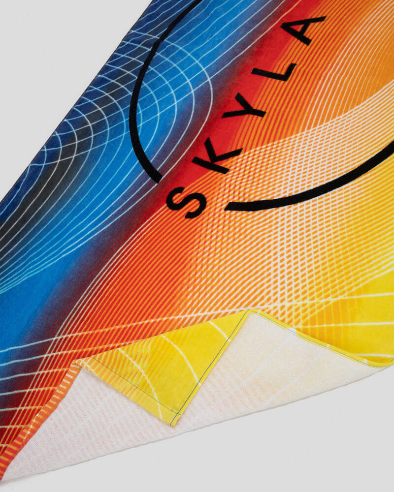 Skylark Detected Towel for Mens