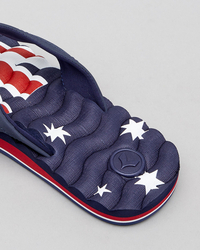 Kustom Hummer Flag Thongs for Mens image number null
