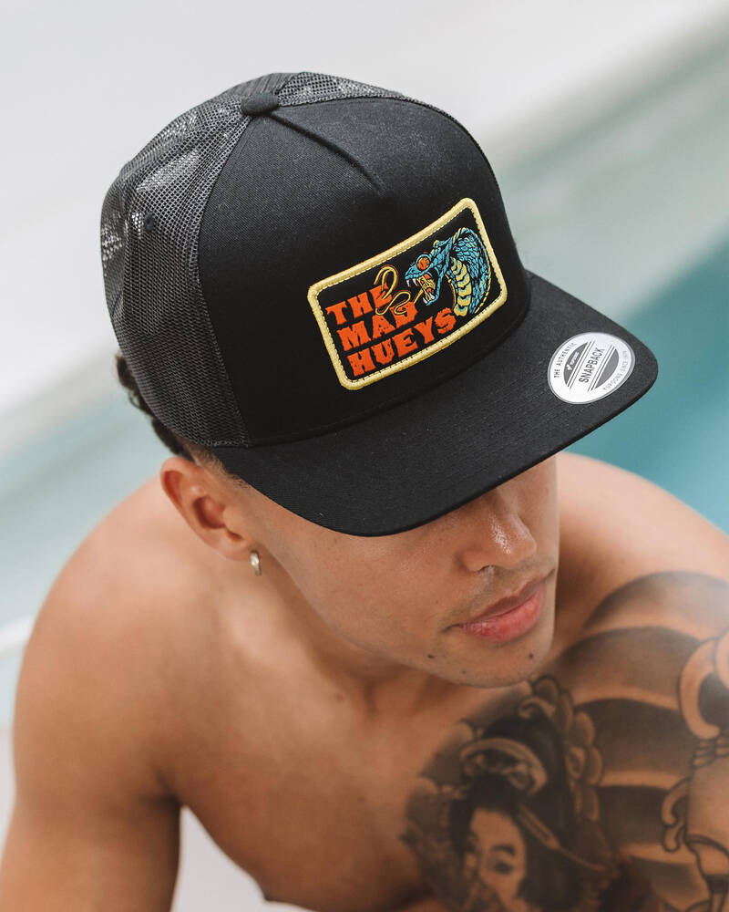 The Mad Hueys Frothy Fanging Trucker Cap for Mens
