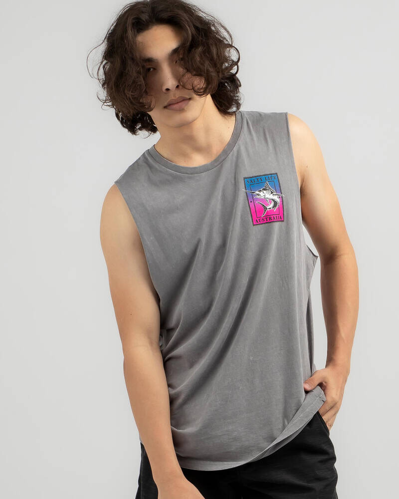 Salty Life Elusive Muscle Tank for Mens