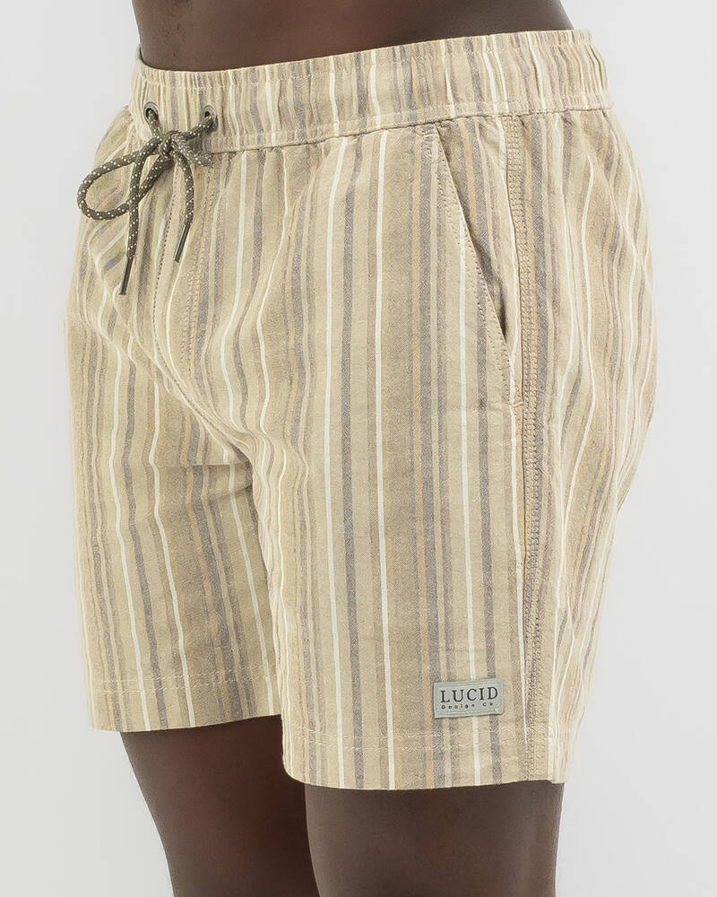 Lucid Border Mully Shorts for Mens