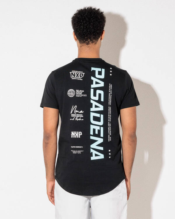 Nena & Pasadena System Dual Curved T-Shirt for Mens