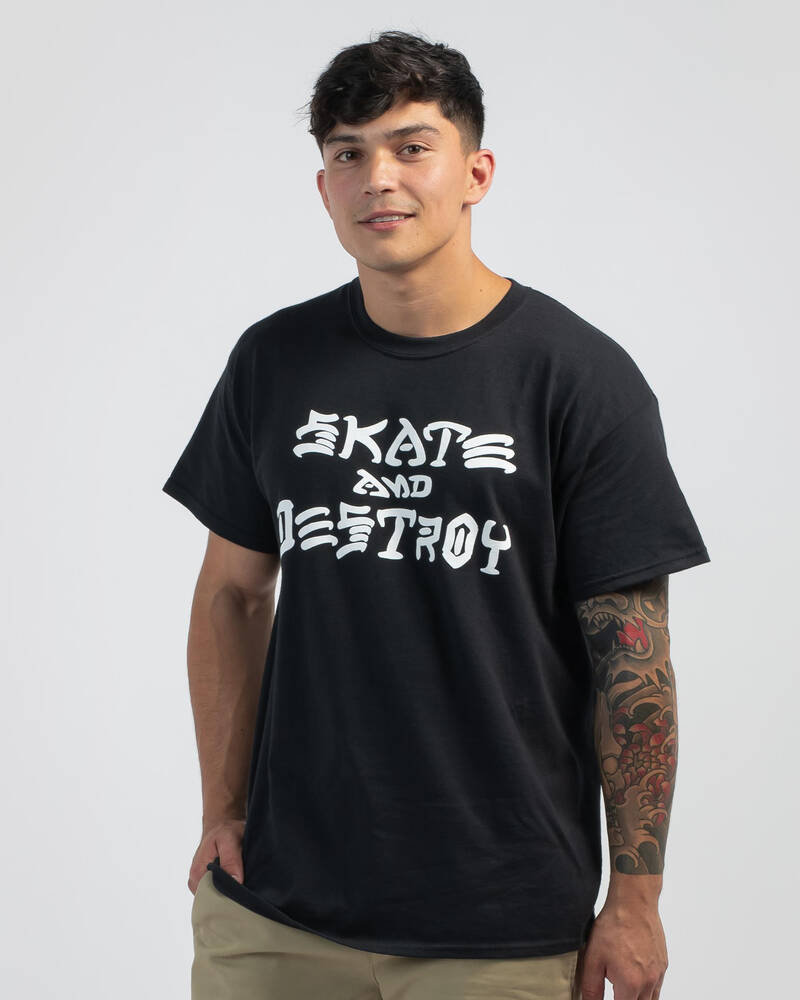 Thrasher Skate & Destroy T-Shirt for Mens image number null