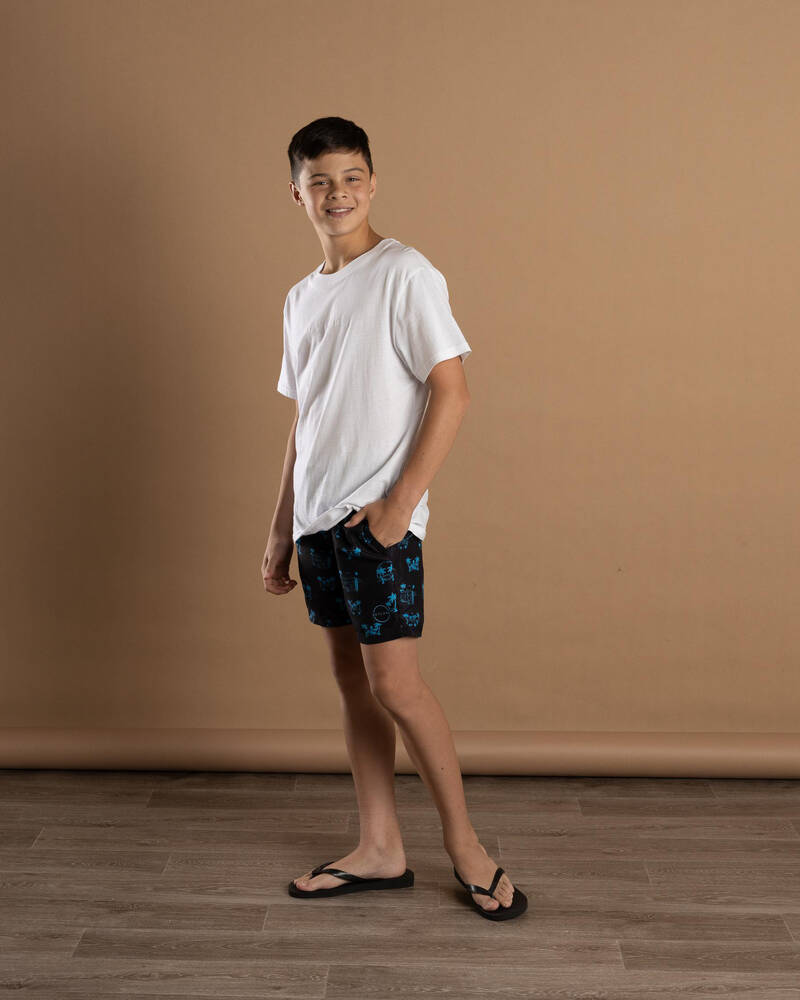 Skylark Boys' Helmsman Elastic Waist Shorts for Mens