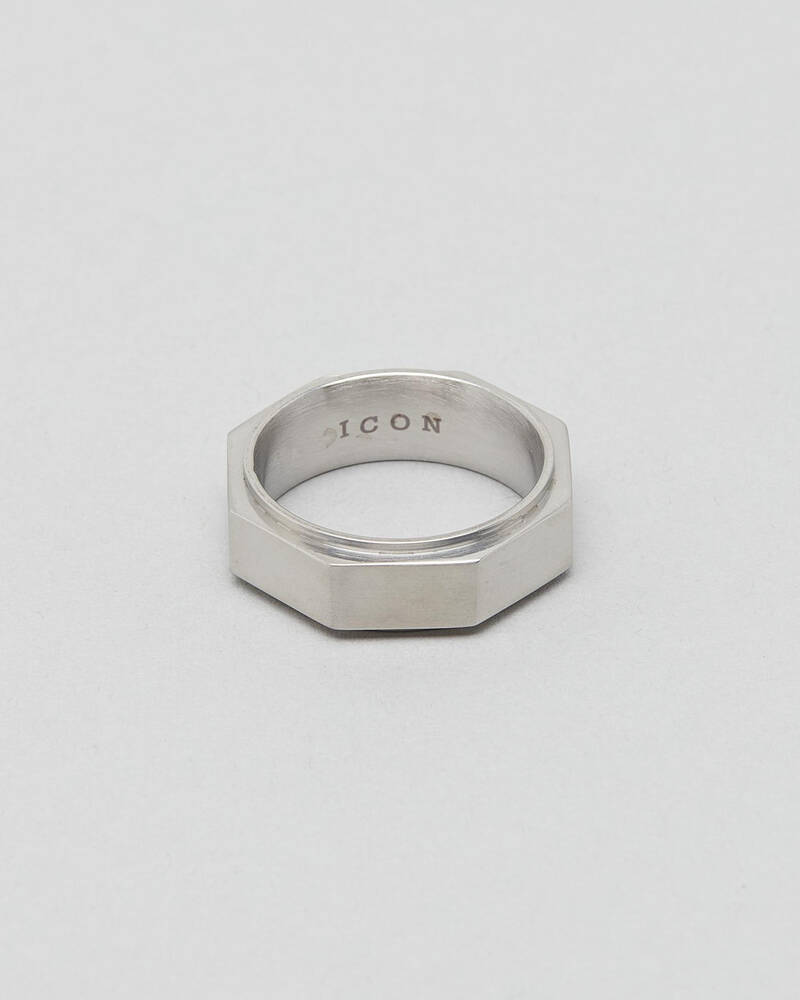 Icon Brand Stainless Steel Cog Ring for Mens