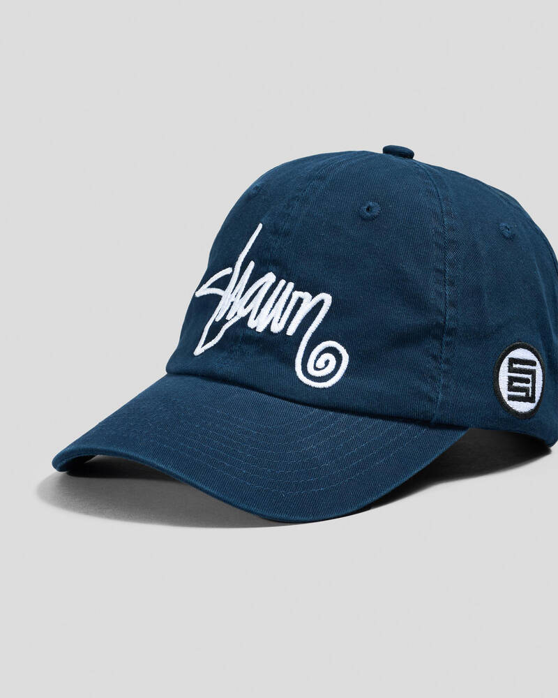 S-Double Shawn Script Strapback Cap for Mens