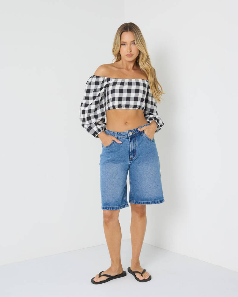 Ava And Ever Hold Up Top for Womens