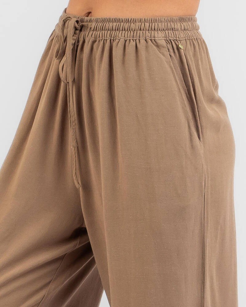 Rusty Saltwater Beach Pants for Womens