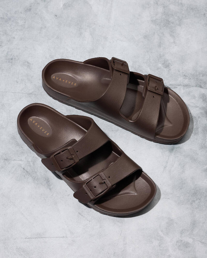 Ava And Ever Denver Slide Sandals for Womens
