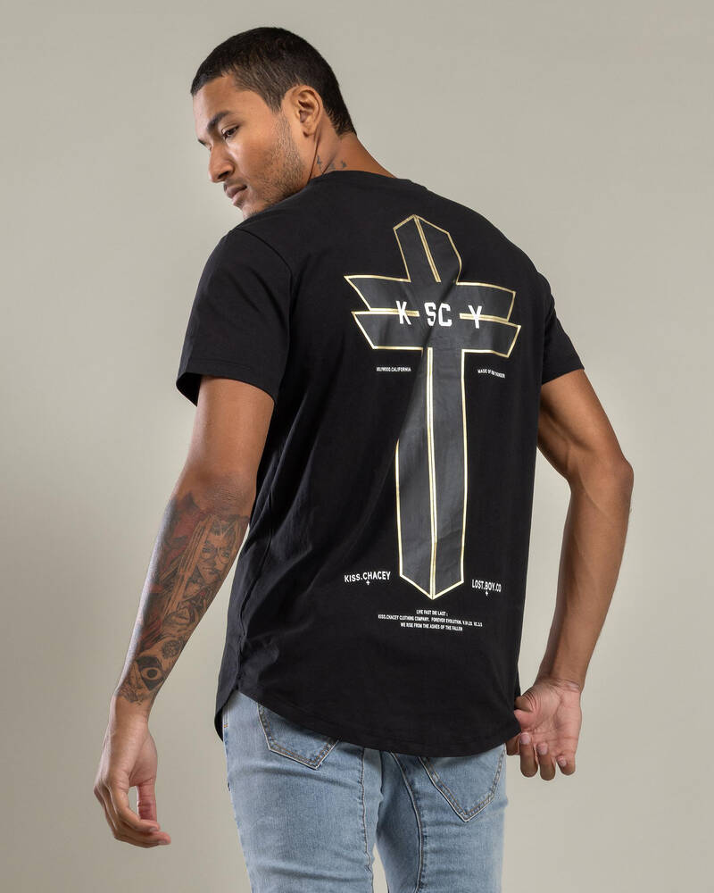 Kiss Chacey Tomb Dual Curve T-Shirt for Mens