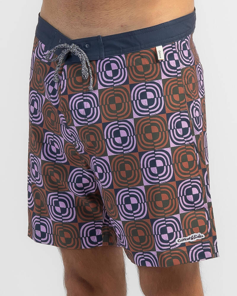 The Critical Slide Society Montage Board Shorts for Mens