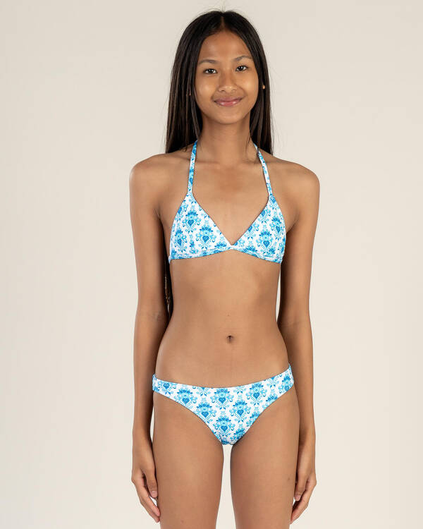 Kaiami Girls' Meadow Triangle Bikini Set for Womens
