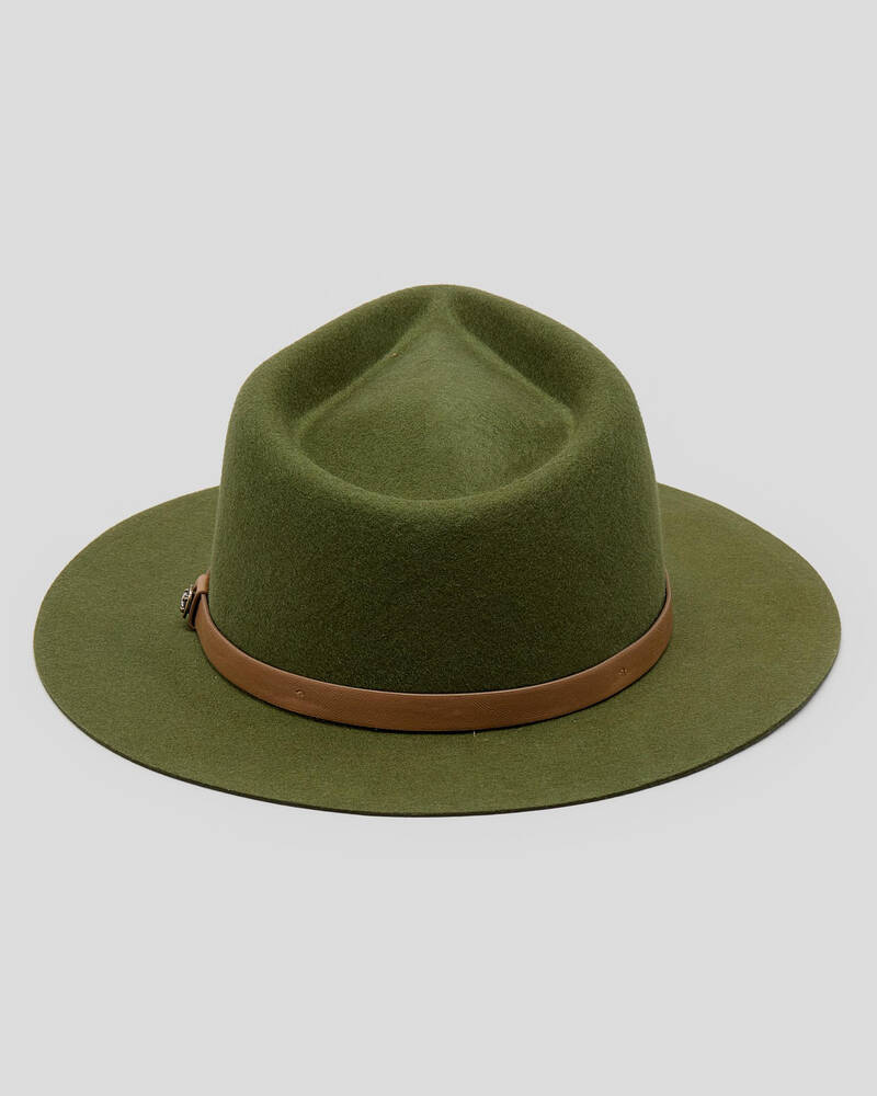 Billy Bones Club Greened Out Felt Hat for Mens