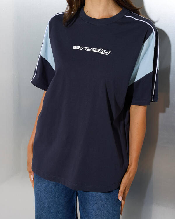 Rusty New Break 220 Oversized T-shirt for Womens