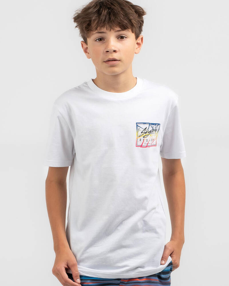 Skylark Boys' Split T-Shirt for Mens