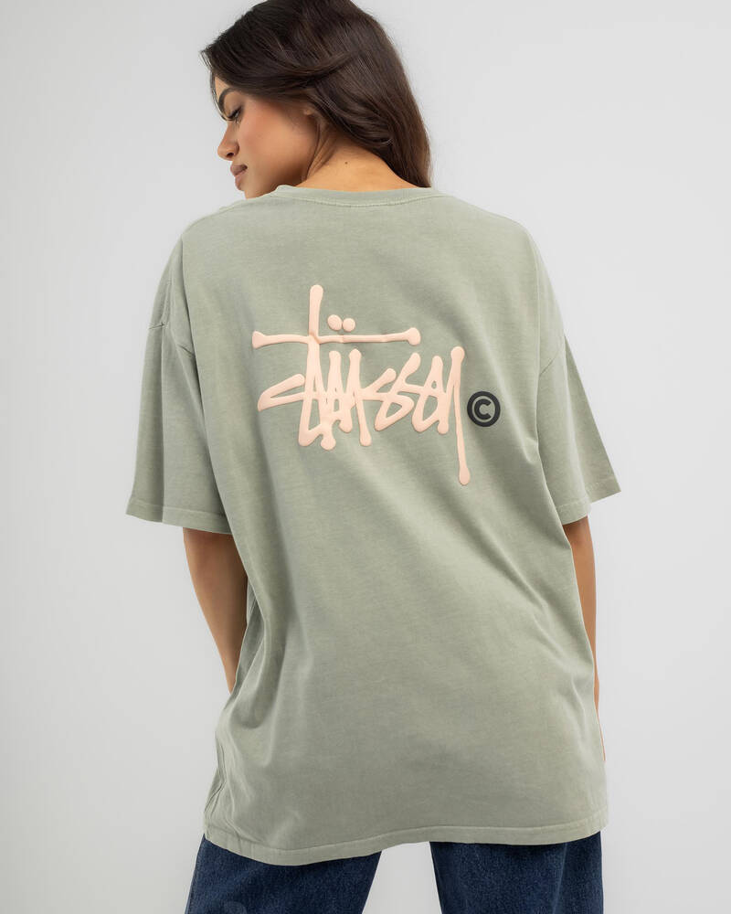 Stussy Graffiti LCB Relaxed T-Shirt for Womens