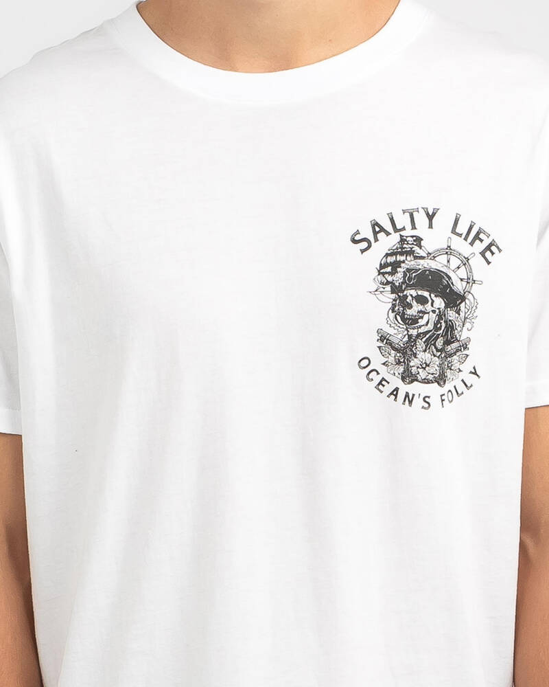 Salty Life Sea Tales T-Shirt for Mens